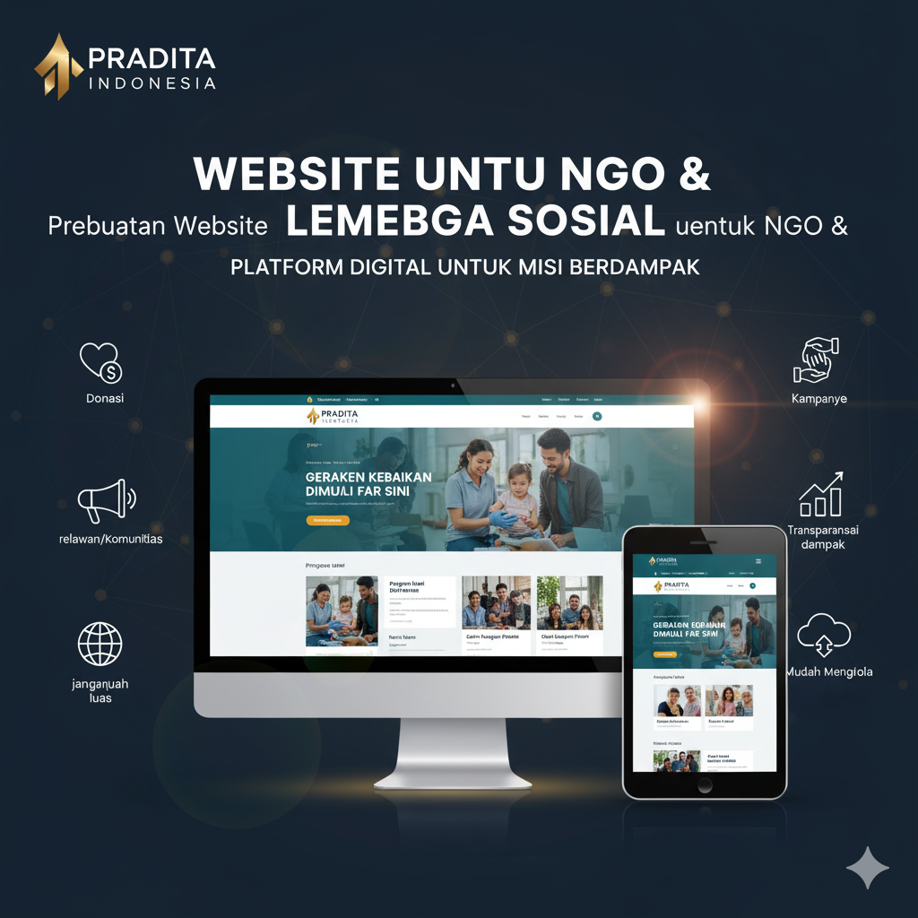 Jasa Website NGO & Lembaga Sosial